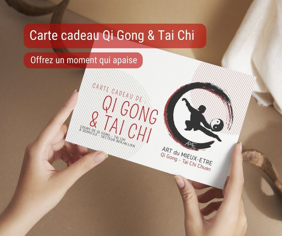 Carte cadeau cours de Qi Gong et Tai Chi - Art du Mieux-Etre Bourgoin Isere