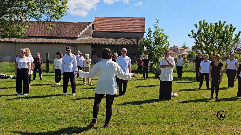 journée mondiale du tai chi et du qi gong à Maubec
