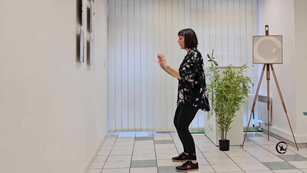 séance de qi gong et tai chi en entreprise en nord isère avec Adeline Viviant