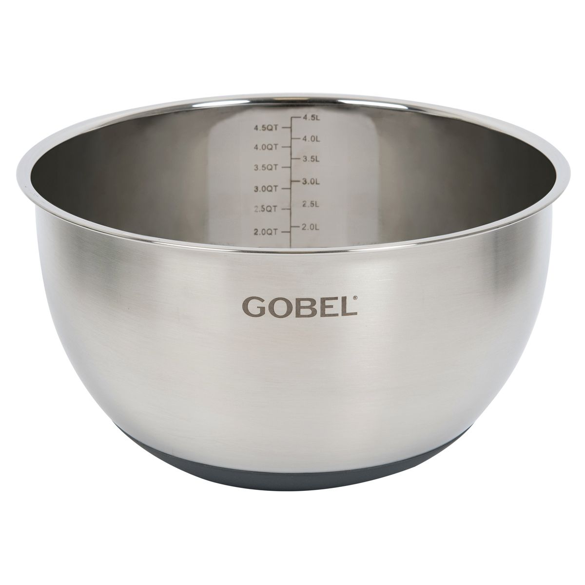 Cul de poule, saladier, fond silicone, 24 cm, gobel tellier
