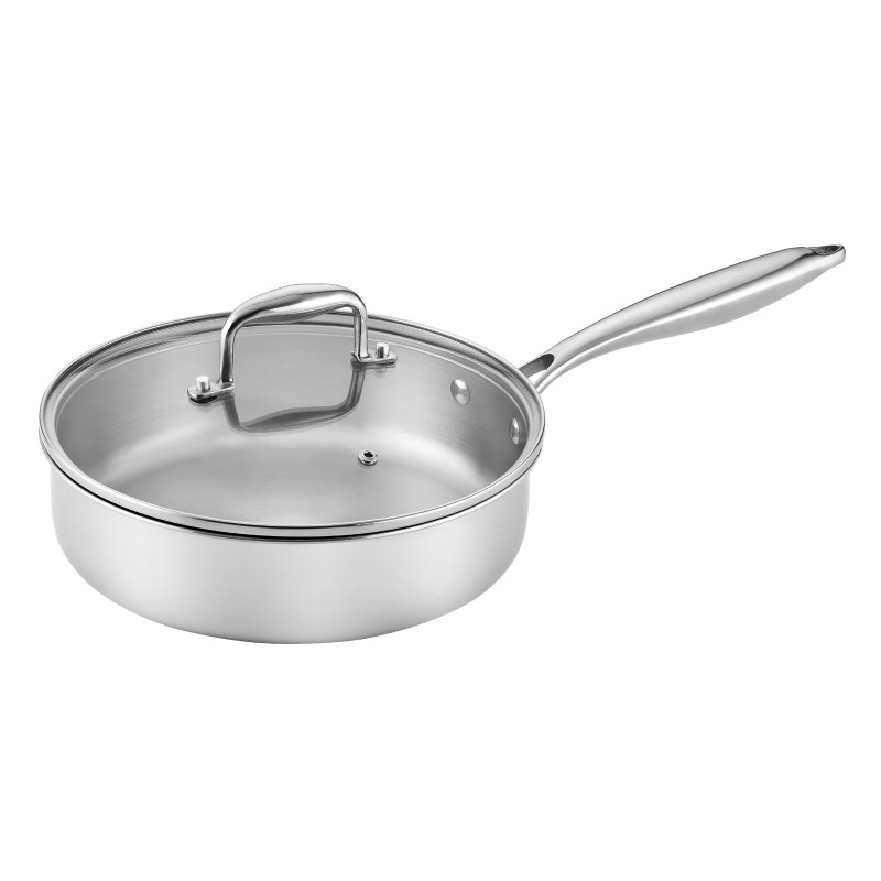 Sauteuse Lumia Inox tri-ply (3 couches), 24 cm, Pradel Excellence, Jodas