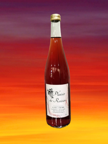 Jus de raisin   rosé sans alcool