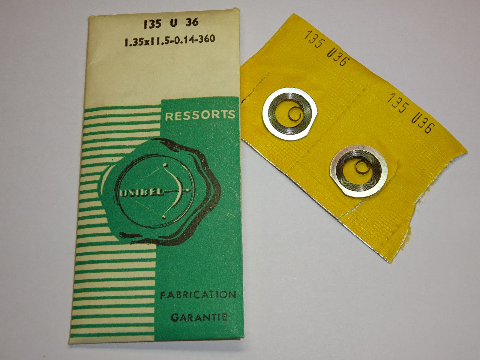 Landeron mainspring 48 51 148 149 151 189 248 349