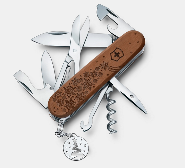 1.3701.63E1, Climber Wood Winter Magic Limited Edition 2025, Victorinox