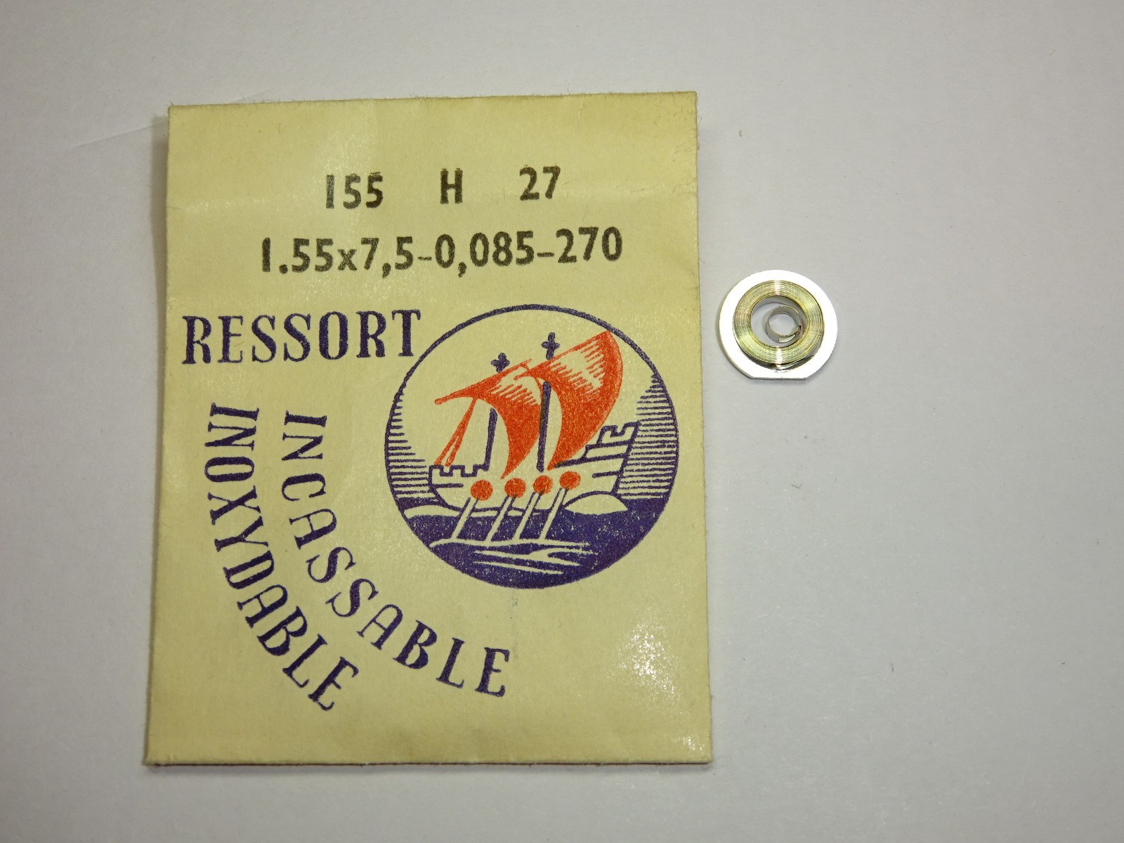 Movado mainspring 190 + Mido 800 800A 800B 800C