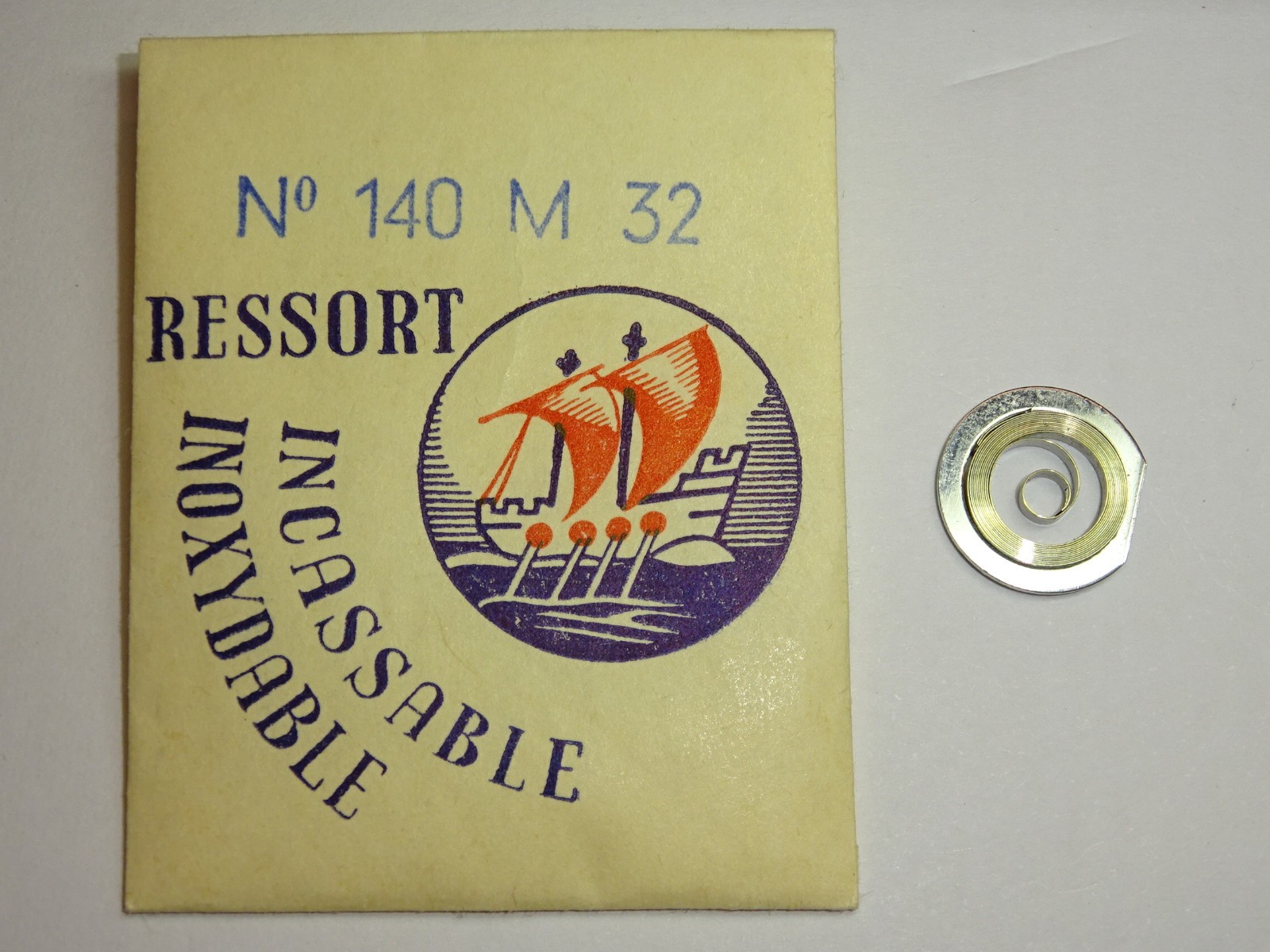 Movado mainspring 206 260 + Eterna 520 www Dirty Dozen