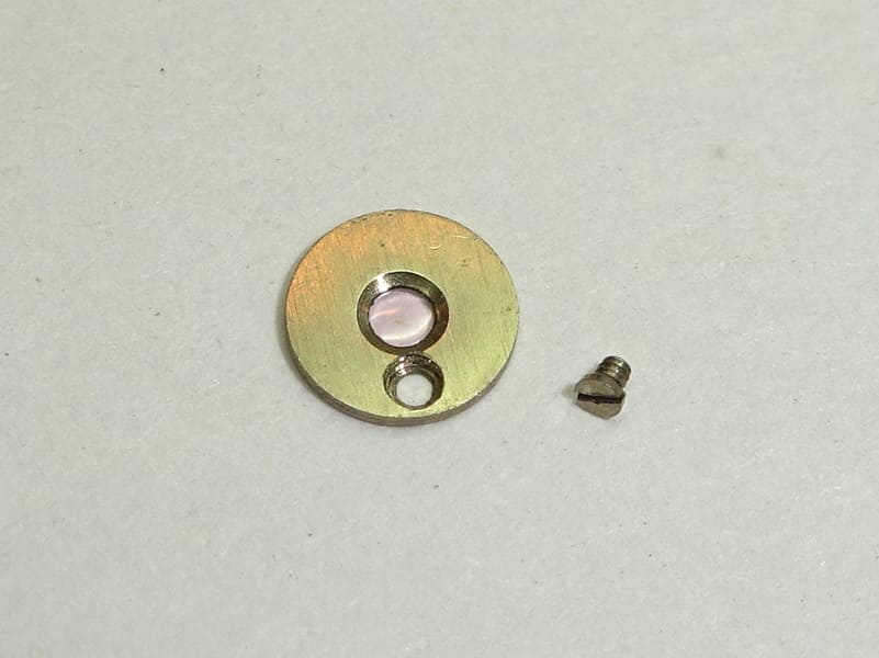 Landeron cap jewel (lower) cal. 48 51 148 149 151 248 349 / part 330 + screw
