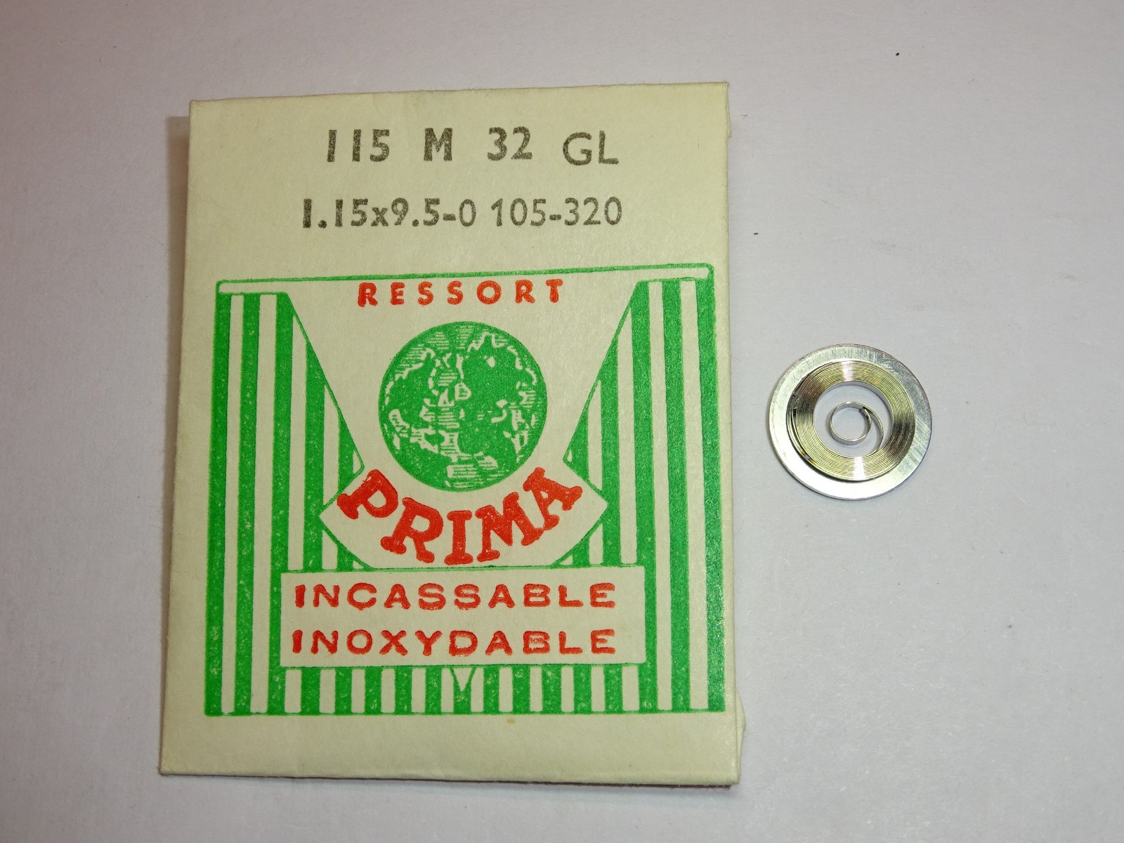 Omega mainspring 470 471 500 501 502 503 504 505 + PUW 1260 1261 1360 1361 1363 + Lip R147