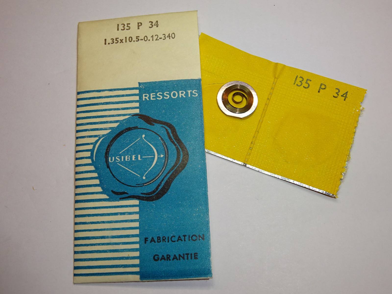 Omega mainspring 100