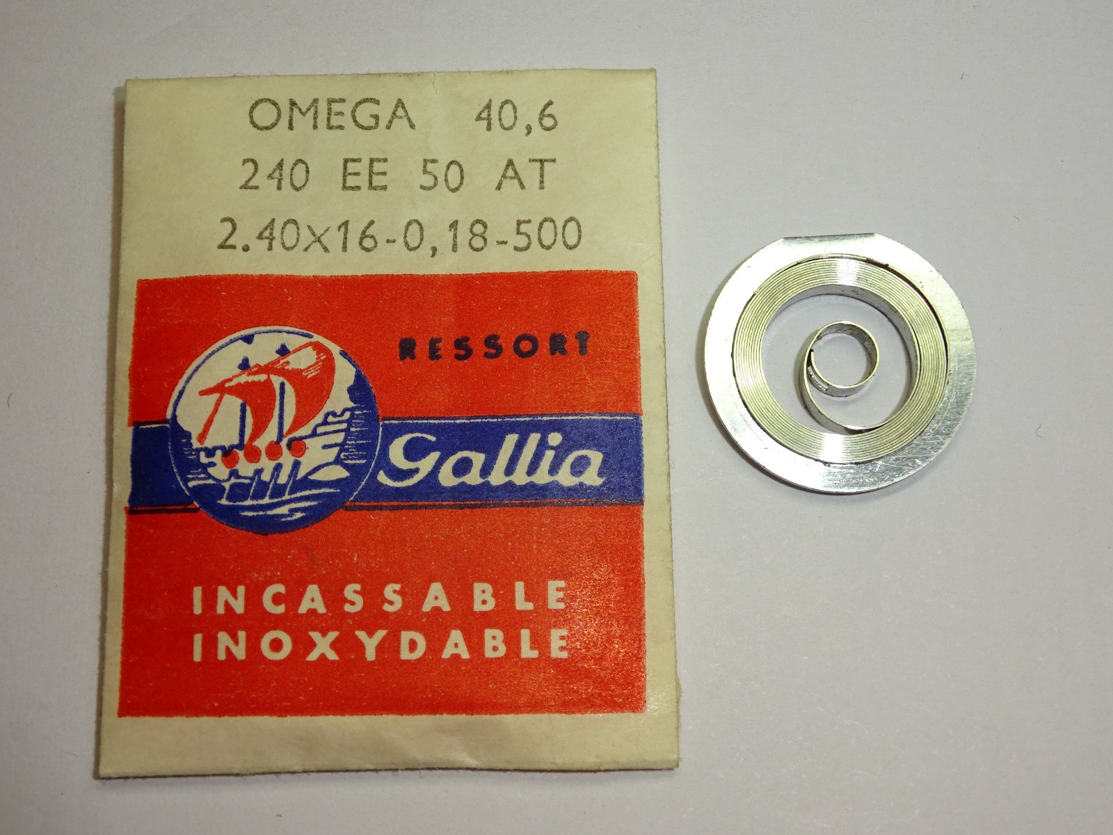 Omega mainspring 40.6 40.6LT1