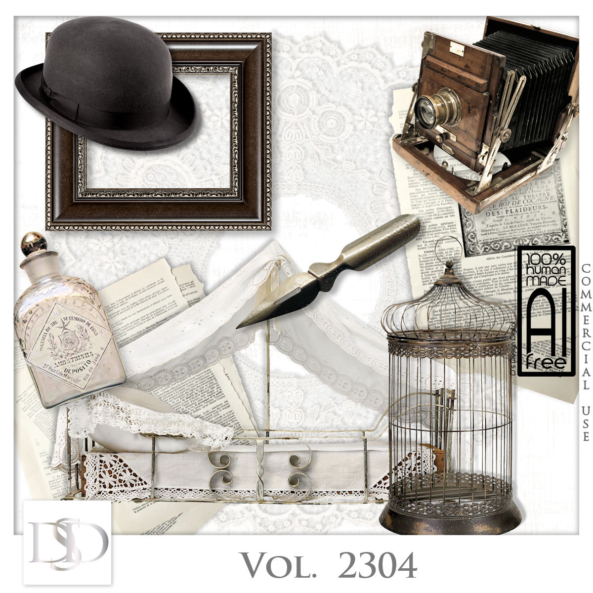 Vol. 2304 Vintage/Victorian Mix 
