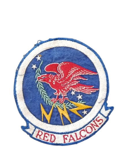 1960s USAF 350th Bomb Squadron Red Falcons Patch 