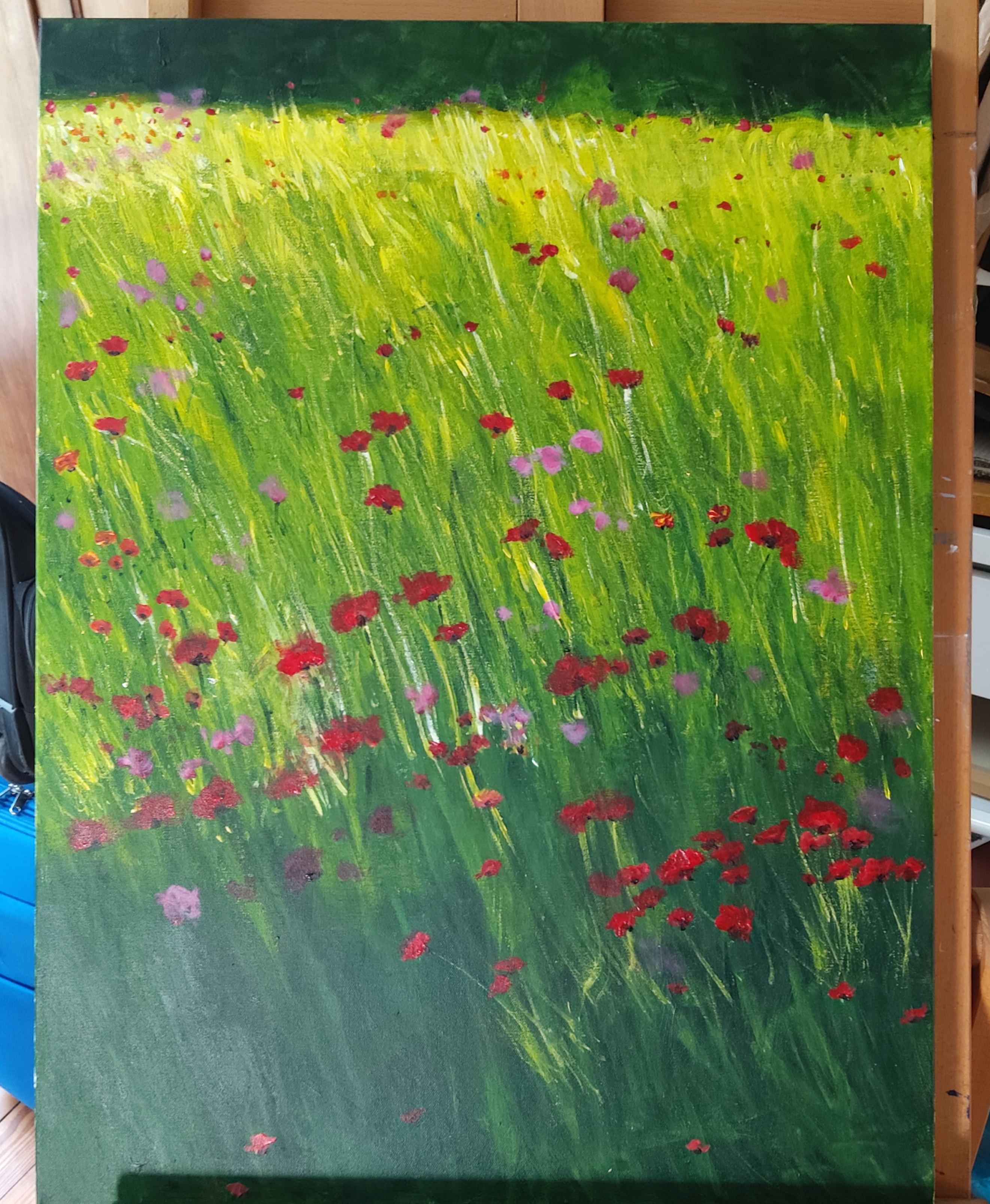 Blé doré, F20,  87x100 cm  (copie)