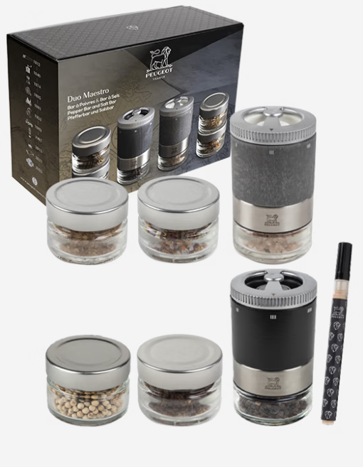 Duo Maestro Bar à poivres et Bar à sels Maestro, Peugeot