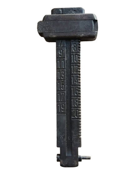 Planchette de hausse complète avec curseur Mauser Kar98k – Double Waffenamt WaA63 – WW2