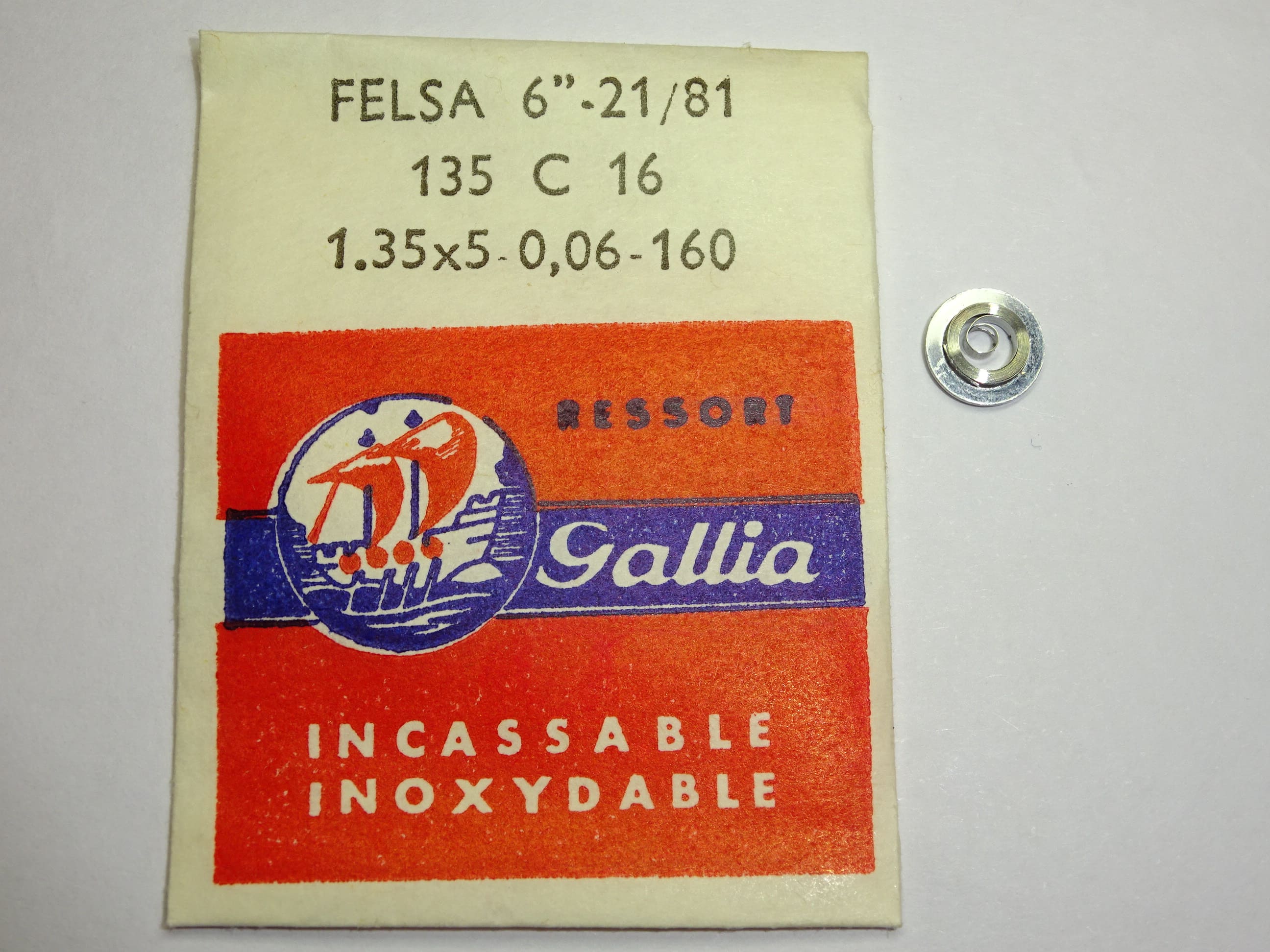 Rolex mainspring 270 280 281 282 + Felsa 21 22 81 82