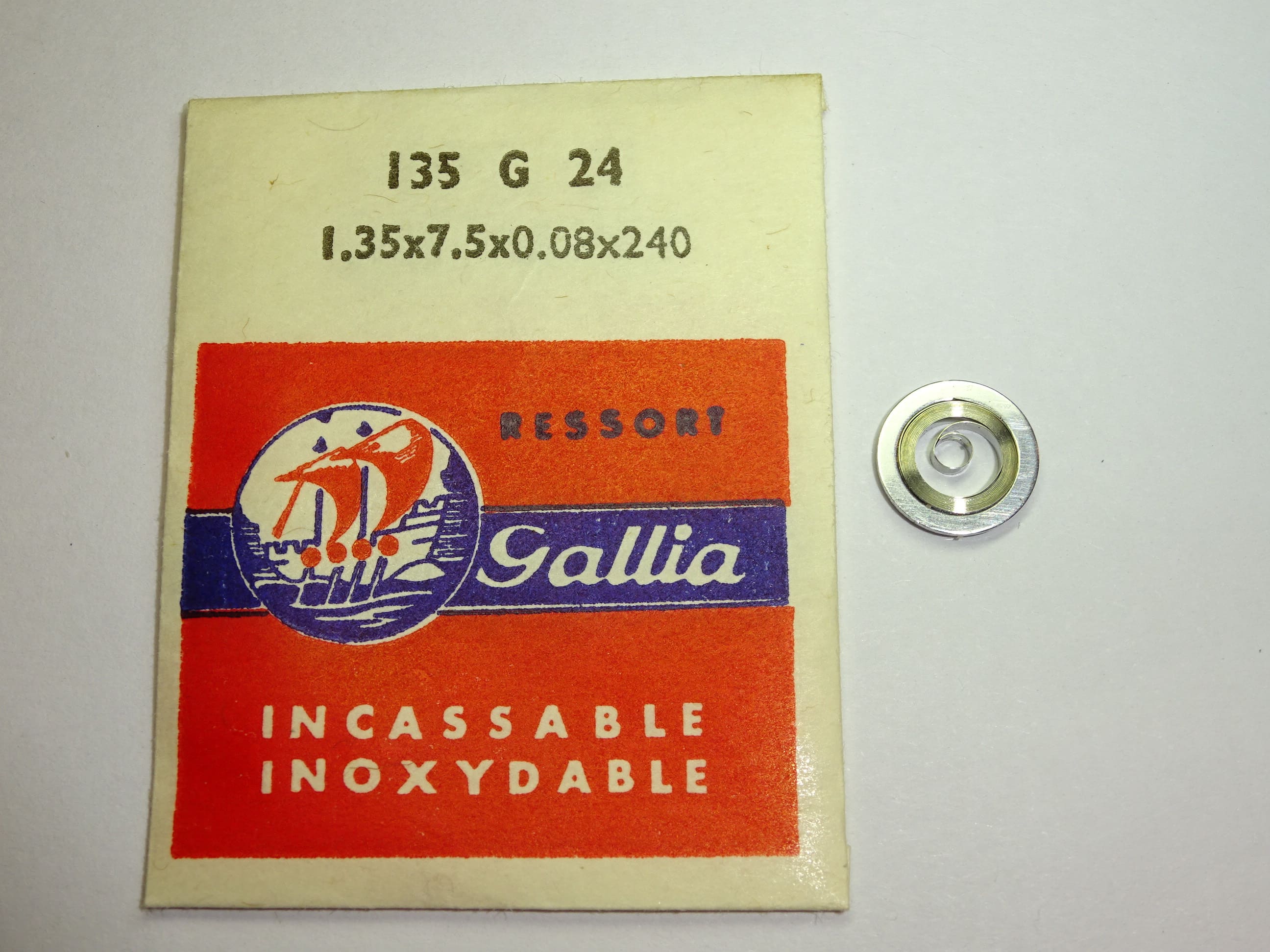 Rolex mainspring 1250 / Cyma 426 / Enicar 830 / ETA 1150