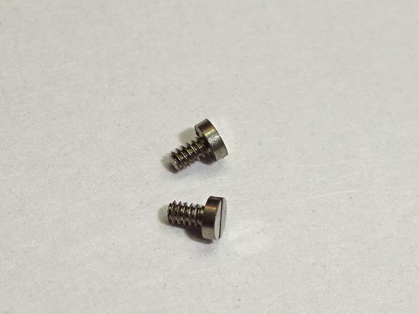 Omega screw 3401 for auto bridge cal. 550 551 552 560 561 562 563 564 565 750 751 752 / 3401 (set of 2)