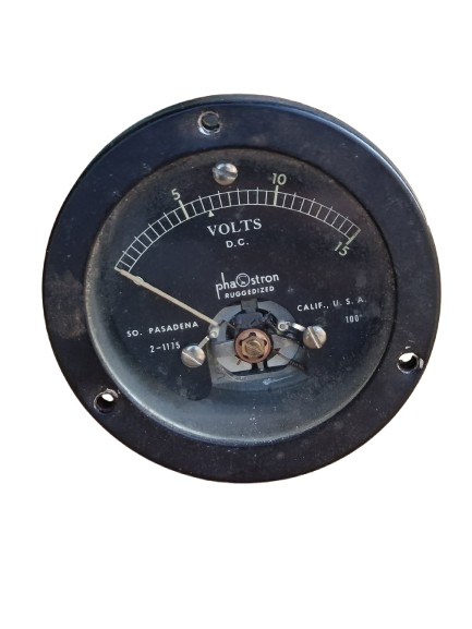 voltmètre DC PHASTRON 2-1175