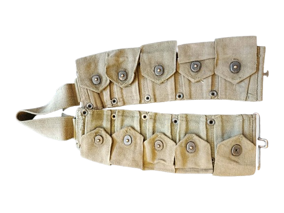 Ceinturon Cartouchière US M1923 Garand - Guerre de Corée