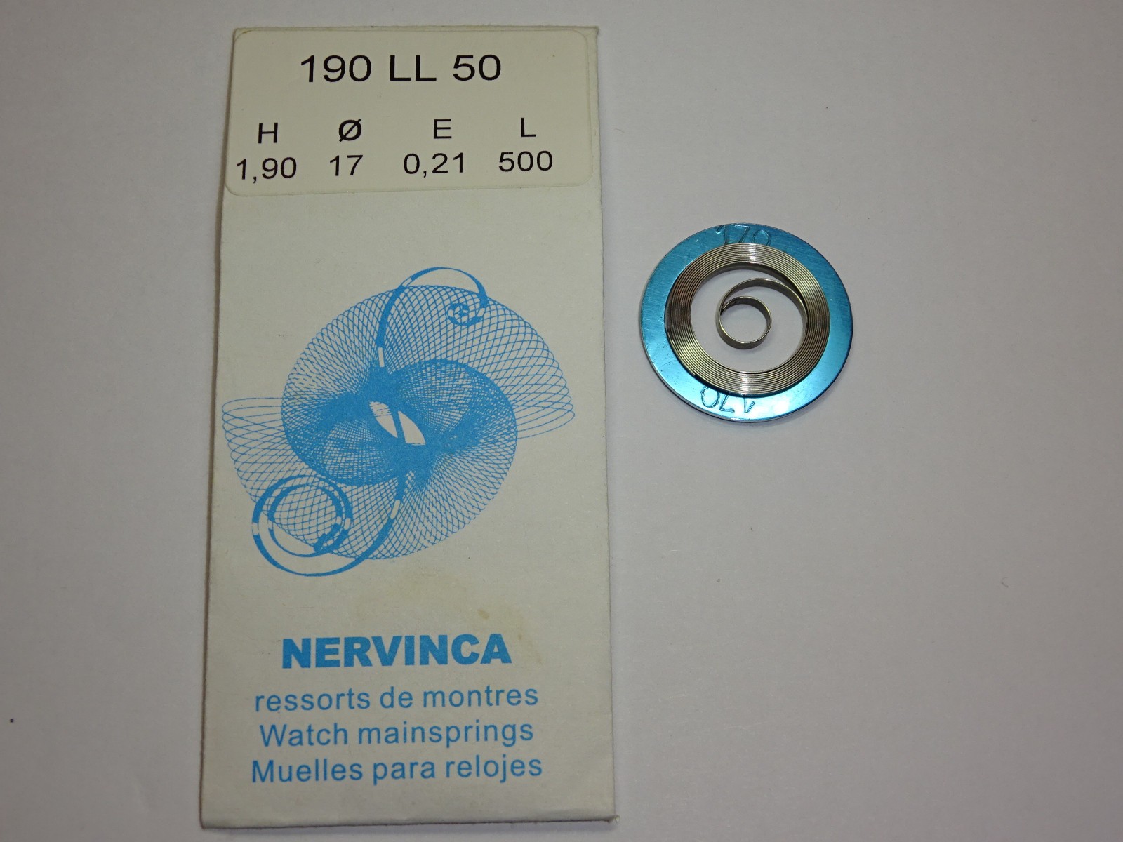 Valjoux mainspring 5 8 9 551 555