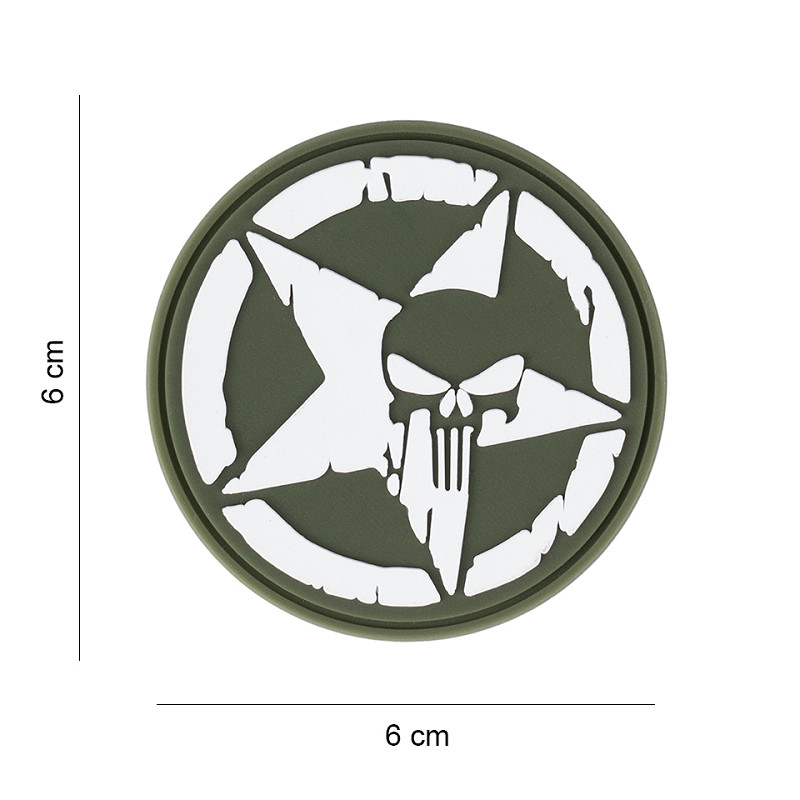 Punisher allied star grren #18055