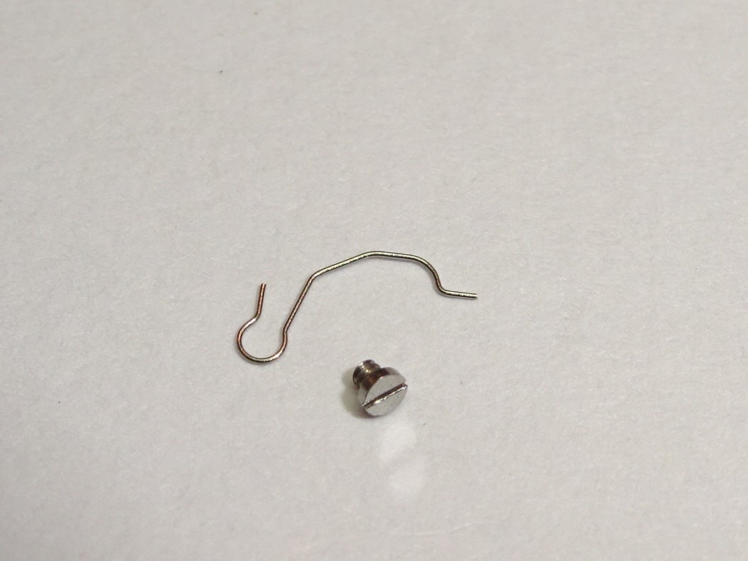 Omega stop click spring + screw 470 471 490 491 500 501 502 503 504 505 / part 1413