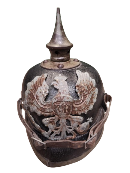 Casque à pointe « Pickelhaube » prussien, Première Guerre Mondiale
