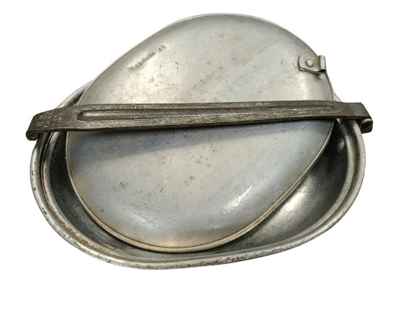 Gamelle US M1910 WW1 datée 1918 – Nominative "LT MEHLING" (T.U.S.A. Co.)