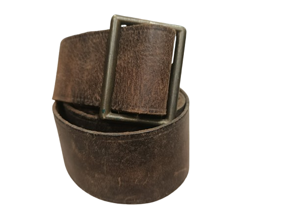 Ceinturon en cuir Armée Belge (ABBL) –1940 Mai 40 – Original