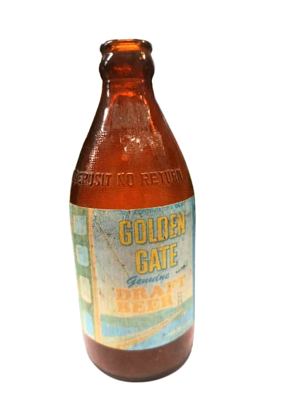 Bouteille de bière américaine Deuxième Guerre Mondiale 