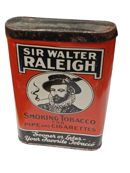BOITE DE TABAC  SIR WALTER RALEIGH ww2