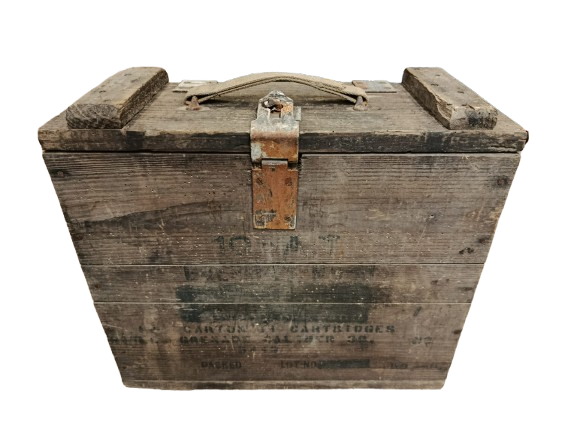 Caisse à grenades US. En bois, pour grenade M9A1 ww2