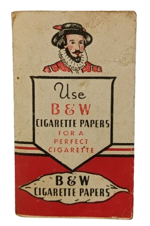 Papier cigarettes B&W  US WW2  rouge 