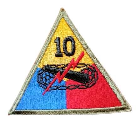 insigne, 10th Armored Division, Bastogne