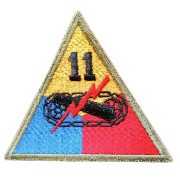 Insigne, 11th Armored Division, Bastogne