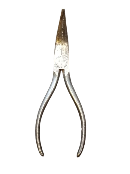 Pince à bec aigu courbé de 6 pouces utica 1944