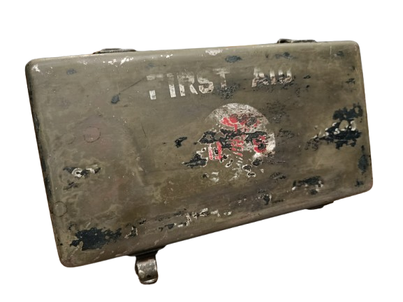 Boite First Aid pour véhicule us ww2