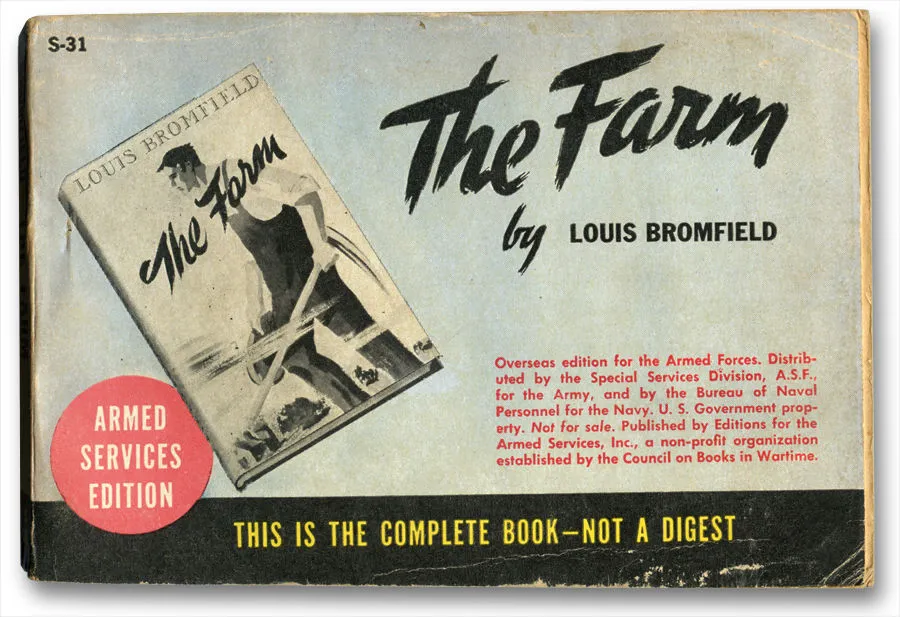 ARMED SERVICE EDITION THE FARM ww2 