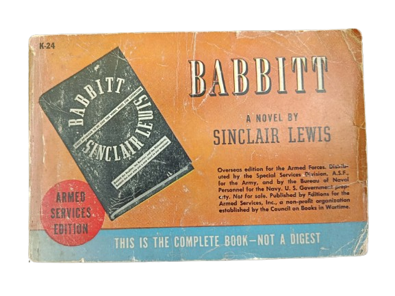 ARMED SERVICE EDITION BABBIT WW2