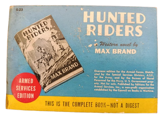 ARMED SERVICE EDITION HUNTED RIDERS  WW2  