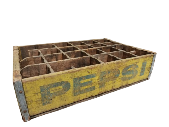 Caisse de transport pour bouteilles de PEPSI 