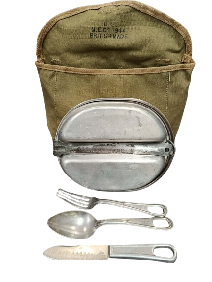 pochette et kit couvert us 1944 gamelle us 