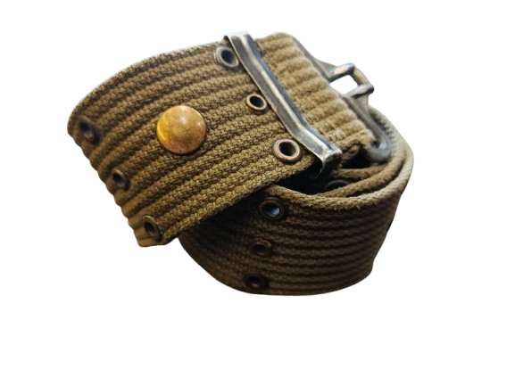 Ceinturon US M1936 Pistol Belt – Fin de Guerre / 1945 – Toile OD7