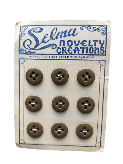 CARTE DE BOUTONS US ARMY WW2 – SELMA NOVELTY CREATIONS (STOCK PX)