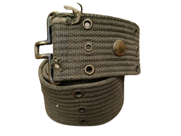 Ceinturon US M1936 Pistol Belt – Fin de Guerre / 1945 – Toile OD7