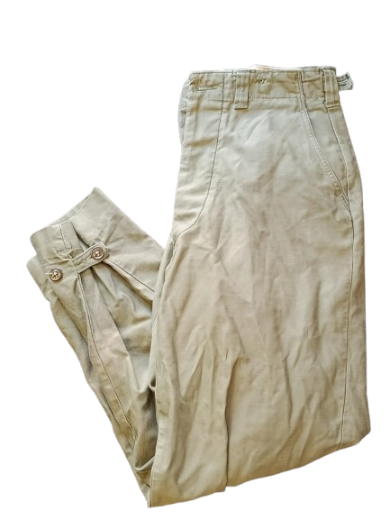 Pantalon US M43 original WW2 – Daté 2 Février 1945 – 