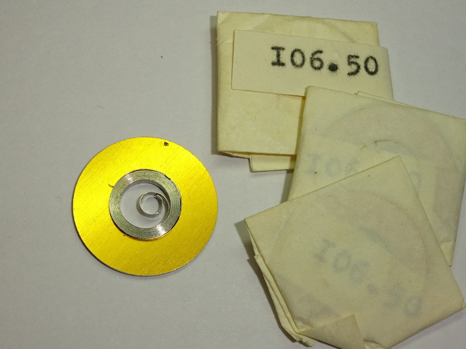 Zenith mainspring 106 106.5 106.6 106.50 double brace